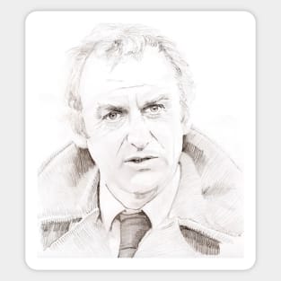 John Thaw Sticker